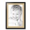 ArtToFrames 20x28" Matted Picture Frame with 16x24" Single Mat Photo Opening Framed in 1.25" Black and 2" Mat (FWM-3926-20x28)